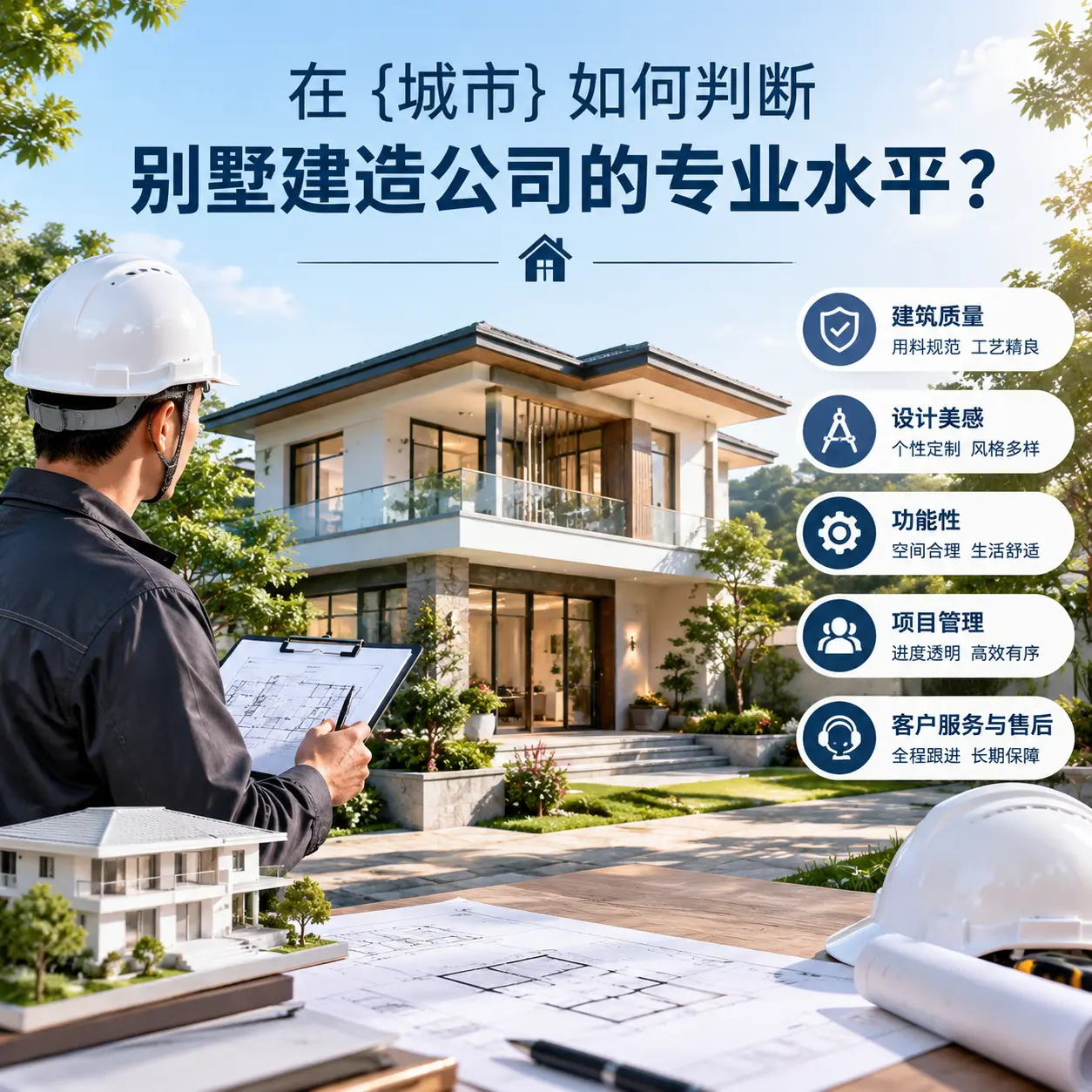 在 福泉 如何判断别墅建造公司的专业水平？