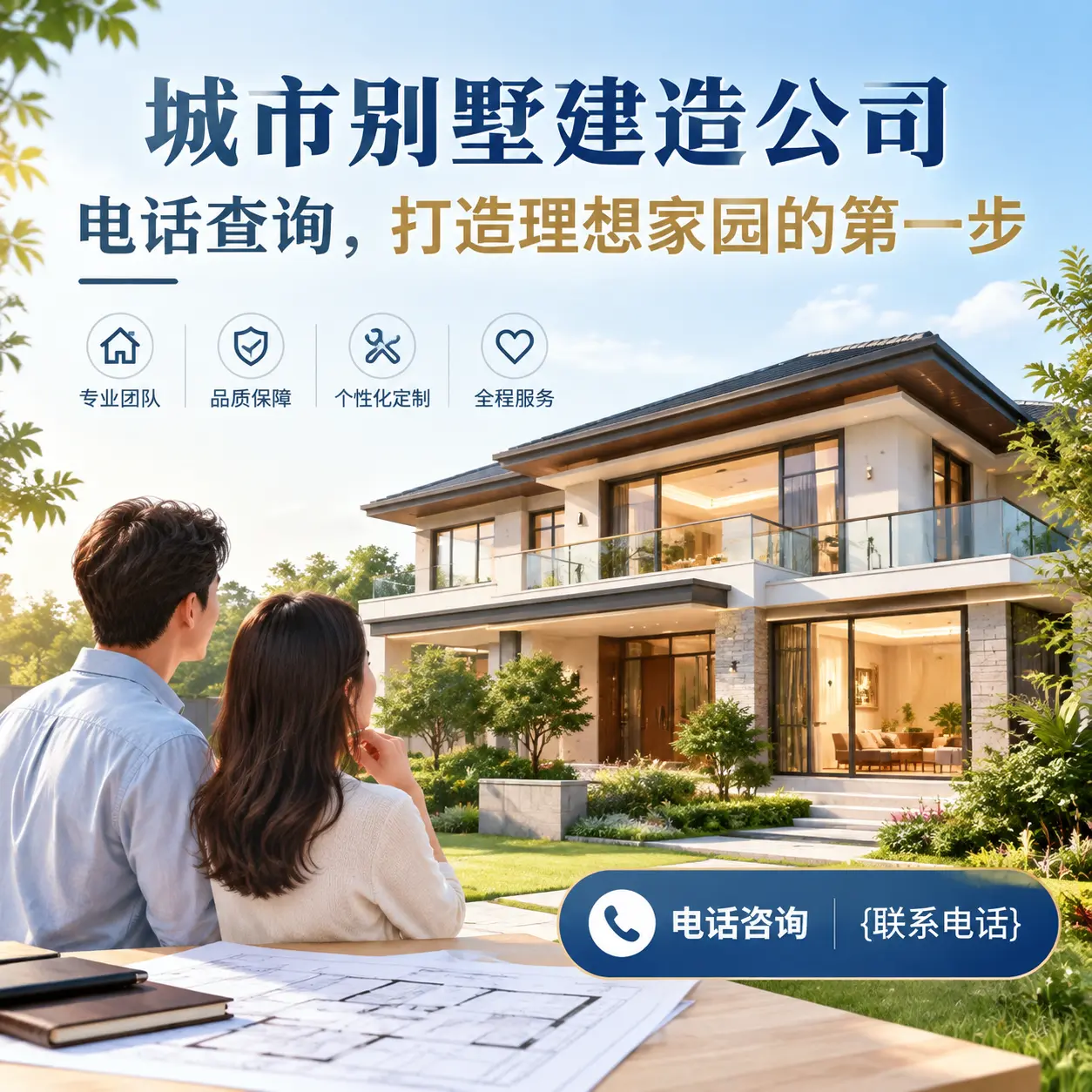 福泉别墅建造公司电话查询,打造理想家园的第一步