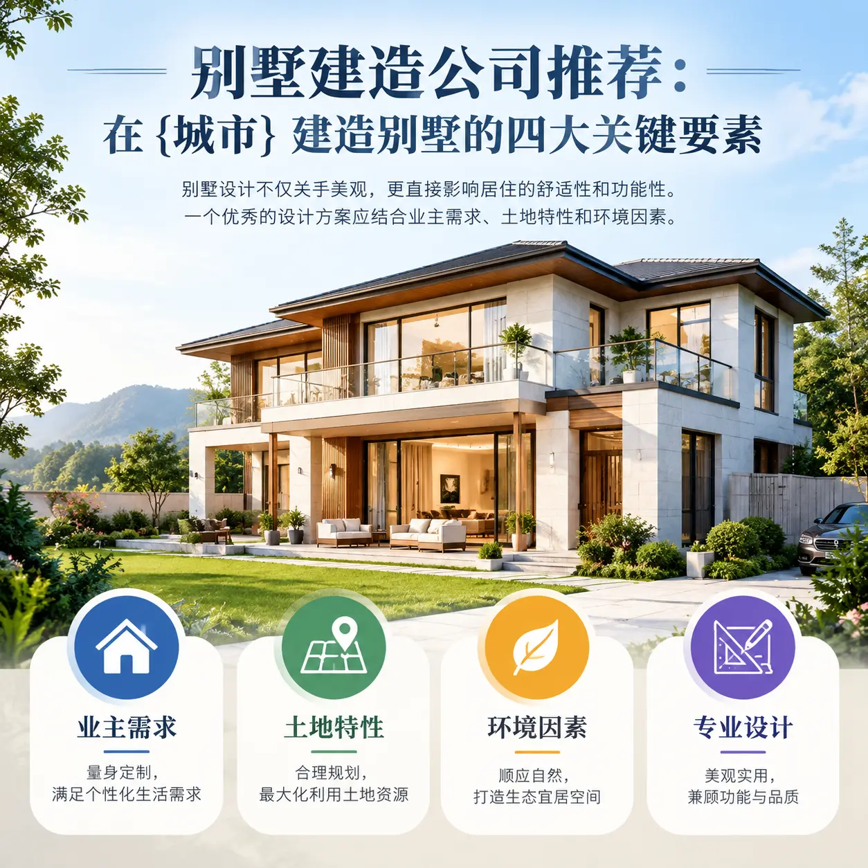 别墅建造公司推荐：在 福泉 建造别墅的四大关键要素