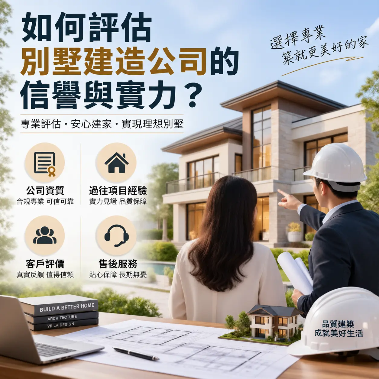 如何评估 福泉 别墅建造公司的信誉与实力？