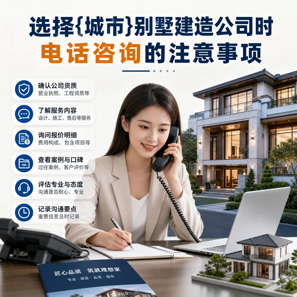 选择福泉别墅建造公司时,电话咨询的注意事项