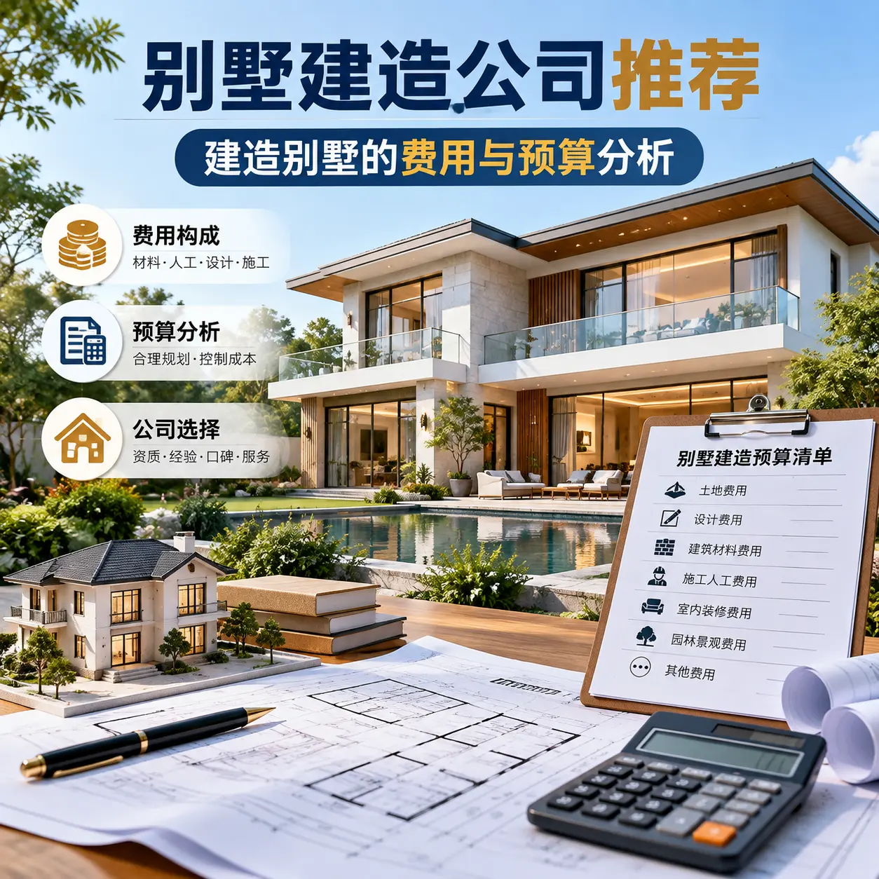 别墅建造公司推荐： 福泉 建造别墅的费用与预算分析
