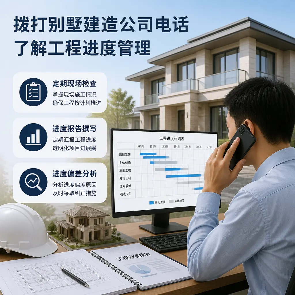 拨打福泉别墅建造公司电话,了解工程进度管理